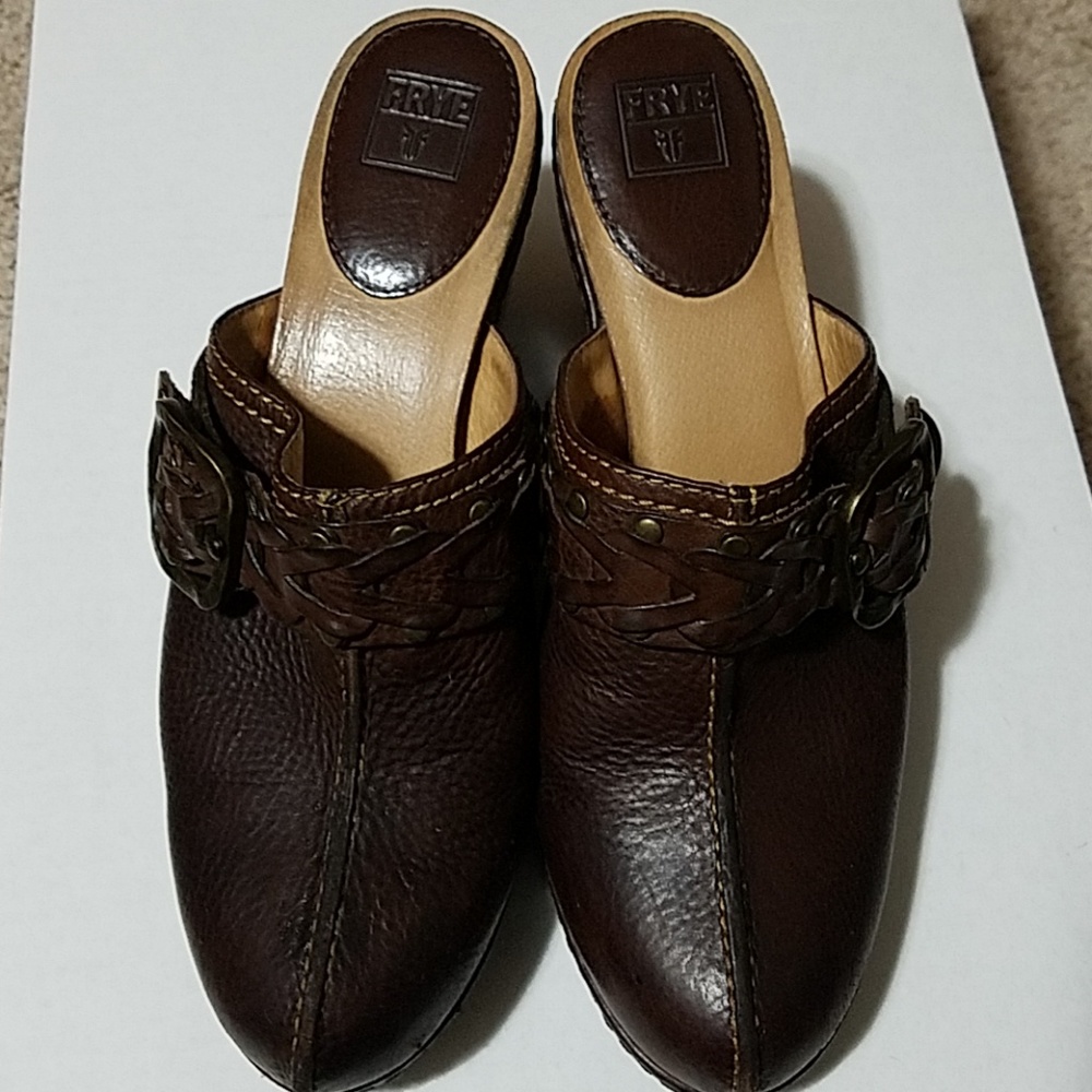 Frye Mules Clogs Sz 9